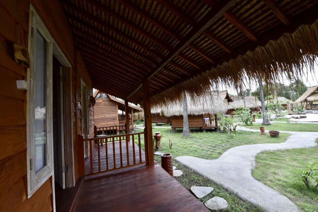 Beranda Ecolodge Gili Air Luaran gambar