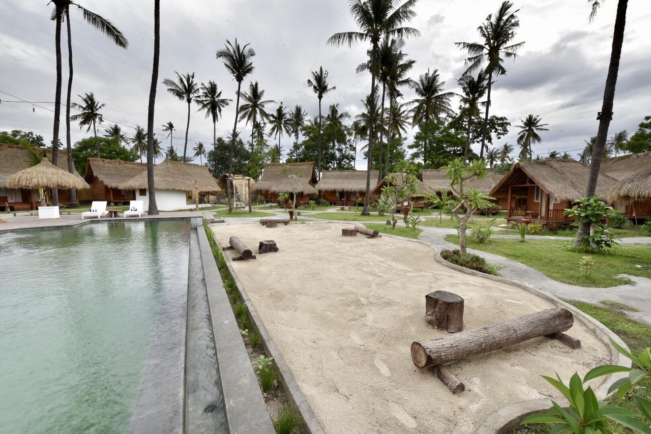 Beranda Ecolodge Gili Air Luaran gambar