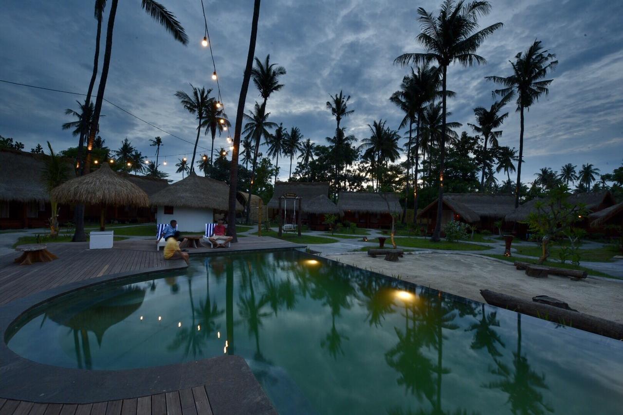 Beranda Ecolodge Gili Air Luaran gambar