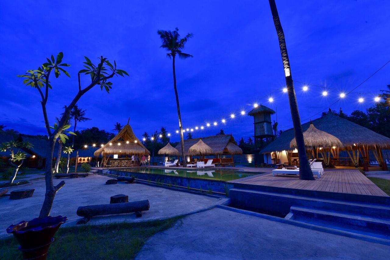 Beranda Ecolodge Gili Air Luaran gambar