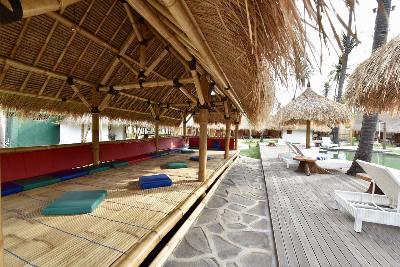 Beranda Ecolodge Gili Air Luaran gambar