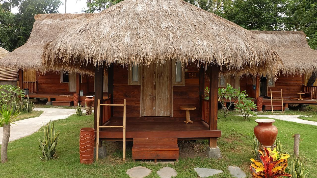 Beranda Ecolodge Gili Air Luaran gambar