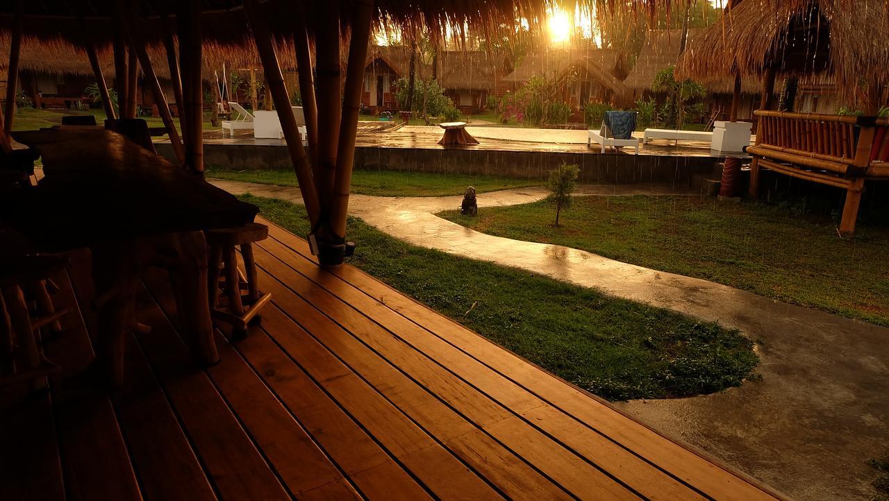 Beranda Ecolodge Gili Air Luaran gambar