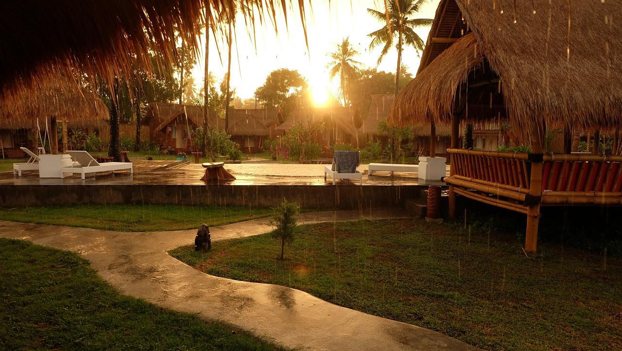 Beranda Ecolodge Gili Air Luaran gambar